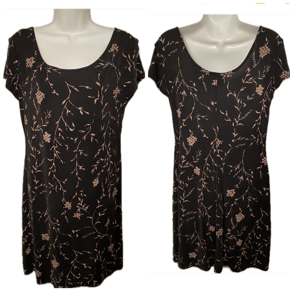 JOHN ROBERTS black short dress size 12 EUC